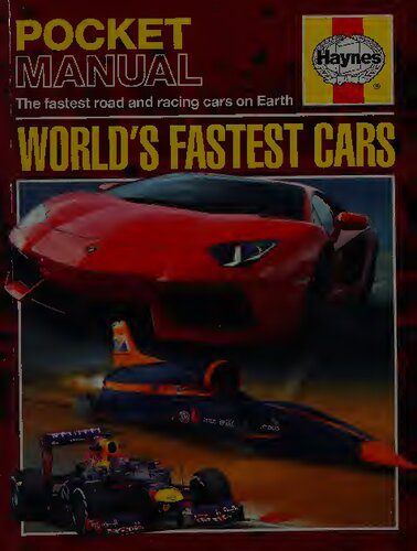 خرید و دانلود نسخه کامل کتاب Haynes Pocket Manual: World’s Fastest Cars: The Fastest Road and Racing Cars on Earth