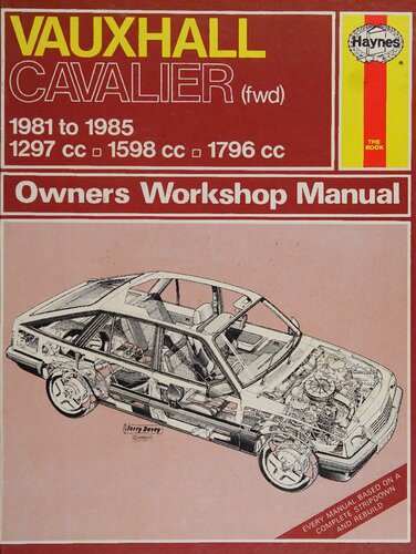 خرید و دانلود نسخه کامل کتاب Haynes Vauxhall Cavalier (fwd) Owners Workshop Manual