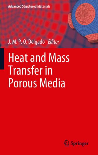 خرید و دانلود نسخه کامل کتاب Heat and Mass Transfer in Porous Media