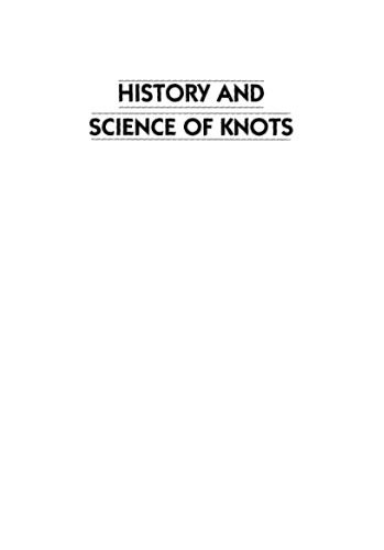 خرید و دانلود نسخه کامل کتاب History and Science of Knots