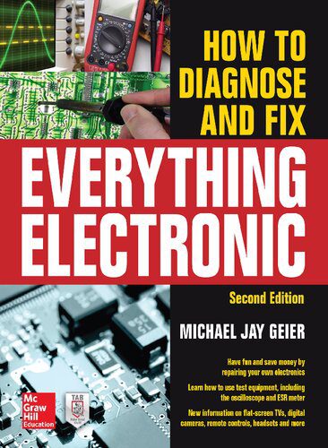 خرید و دانلود نسخه کامل کتاب How to Diagnose and Fix Everything Electronic