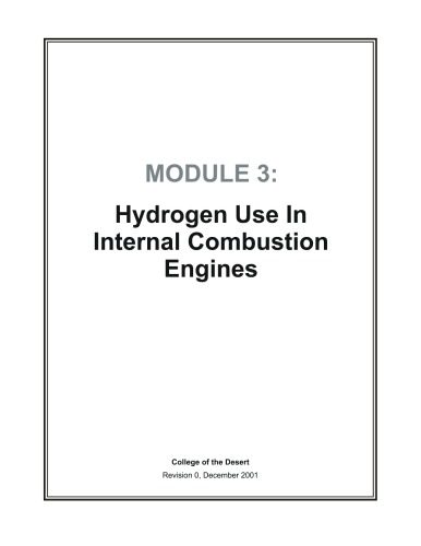 خرید و دانلود نسخه کامل کتاب Hydrogen Use in Internal Combustion Engines