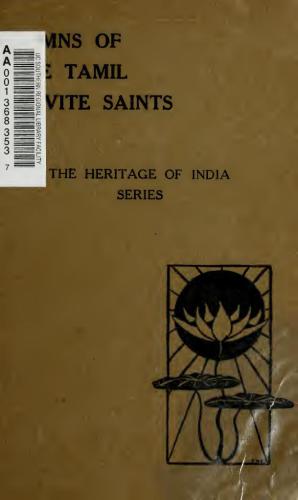خرید و دانلود نسخه کامل کتاب Hymns of the Tamil Saivite Saints