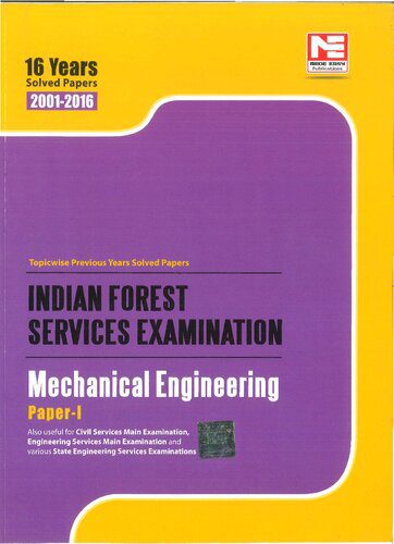 خرید و دانلود نسخه کامل کتاب IFS(Mains)-Mechanical Engineering: Volume 1