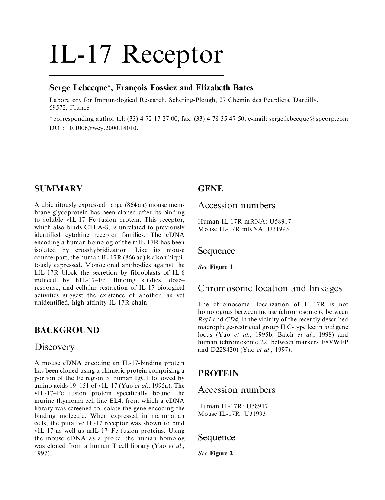 خرید و دانلود نسخه کامل کتاب IL-17 Receptor