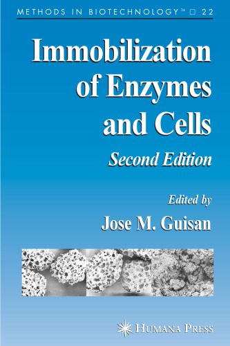 خرید و دانلود نسخه کامل کتاب Immobilization Of Enzymes And Cells (Methods in Biotechnology)