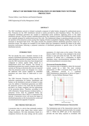 خرید و دانلود نسخه کامل کتاب Impact of distributed generation on distribution network protection