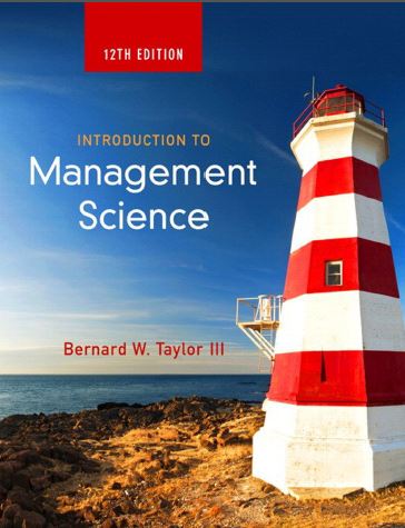 خرید و دانلود نسخه کامل کتاب Introduction to Management Science (12th Edition) – PDF