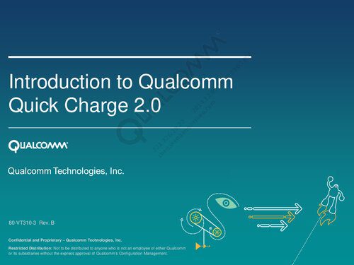 خرید و دانلود نسخه کامل کتاب Introduction to Qualcomm Quick Charge 2.0