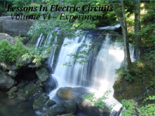 خرید و دانلود نسخه کامل کتاب Lessons in electric circuits 6 – Experiments