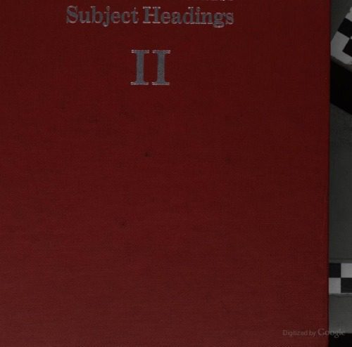 خرید و دانلود نسخه کامل کتاب Library of Congress subject headings