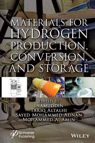 خرید و دانلود نسخه کامل کتاب Materials for Hydrogen Production, Conversion, and Storage