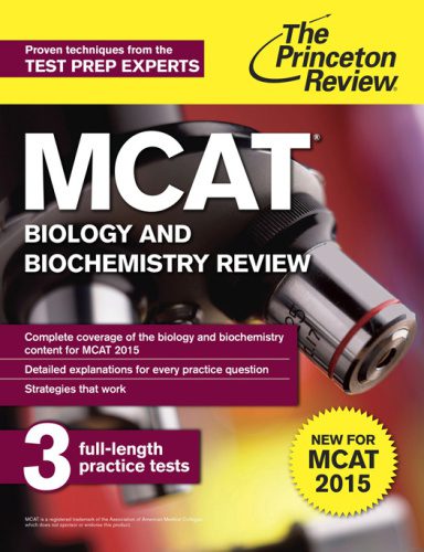 خرید و دانلود نسخه کامل کتاب MCAT Biology and Biochemistry Review: New for MCAT 2015