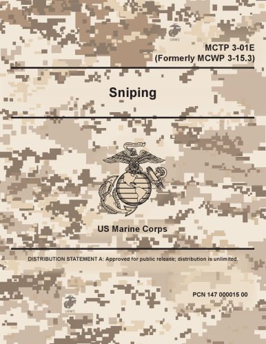 خرید و دانلود نسخه کامل کتاب MCTP 3-01E: Sniping