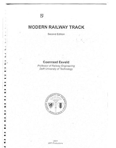 خرید و دانلود نسخه کامل کتاب Modern Railway Track