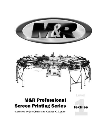 خرید و دانلود نسخه کامل کتاب M&R Professional Screen Printing Series