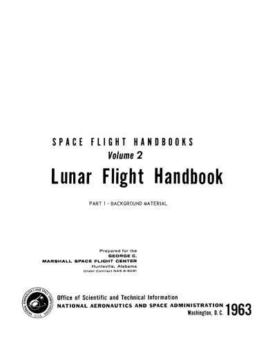 خرید و دانلود نسخه کامل کتاب NASA – Lunar Flight Handbook Pt.1 Background material