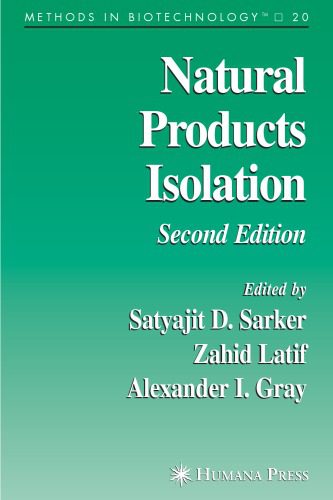 خرید و دانلود نسخه کامل کتاب Natural Products Isolation (Methods in Biotechnology)