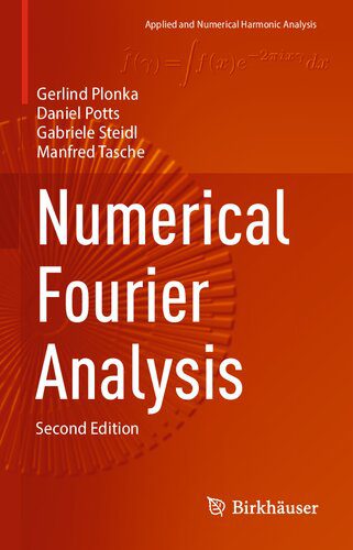 خرید و دانلود نسخه کامل کتاب Numerical Fourier Analysis