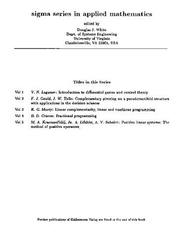 خرید و دانلود نسخه کامل کتاب Positive Linear Systems: The Method of Positive Operators