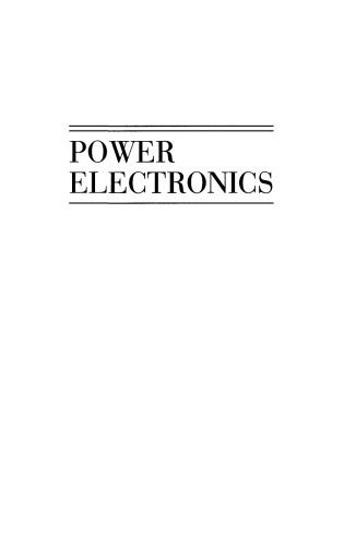 دانلود کتاب Power Electronics: Converters, Applications and Design