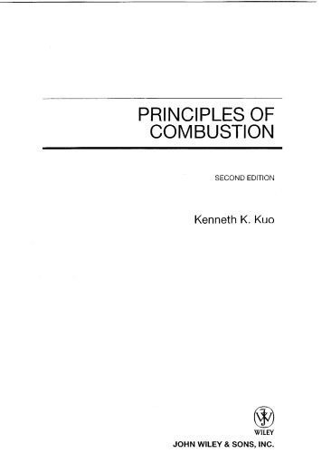 خرید و دانلود نسخه کامل کتاب Principles of Combustion