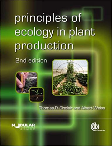 خرید و دانلود نسخه کامل کتاب Principles of Ecology in Plant Production (Animal & Veterinary Science)