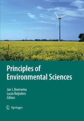 خرید و دانلود نسخه کامل کتاب Principles of Environmental Sciences