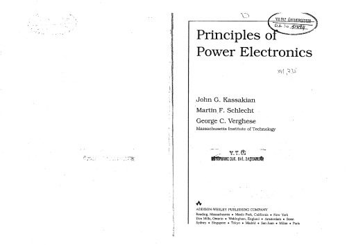 دانلود کتاب Principles of Power Electronics