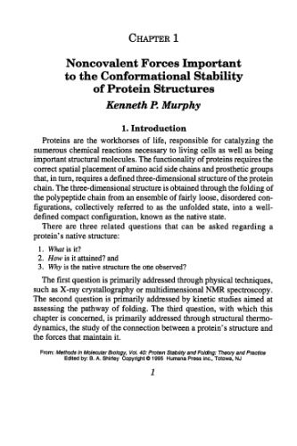 خرید و دانلود نسخه کامل کتاب Protein Stability and Folding: Theory and Practice