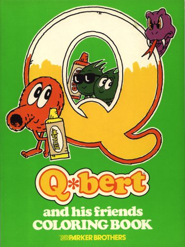خرید و دانلود نسخه کامل کتاب Q-Bert and his friends Coloring Book