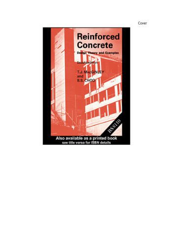 خرید و دانلود نسخه کامل کتاب Reinforced Concrete: Design theory and examples