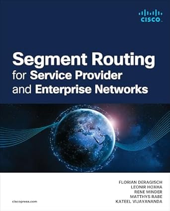 خرید و دانلود نسخه کامل کتاب Segment Routing for Service Provider and Enterprise Networks – + Pdf
