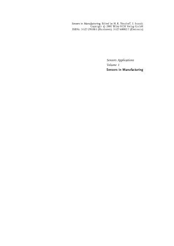 خرید و دانلود نسخه کامل کتاب Sensors Applications: 5 Volumes