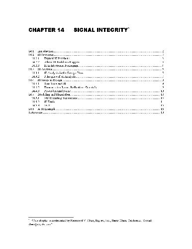 خرید و دانلود نسخه کامل کتاب Signal integrity