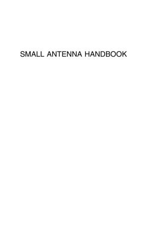 خرید و دانلود نسخه کامل کتاب Small Antenna Handbook