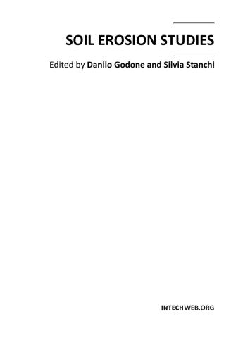 خرید و دانلود نسخه کامل کتاب Soil Erosion Studies
