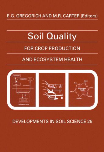 خرید و دانلود نسخه کامل کتاب Soil Quality for Crop Production and Ecosystem Health