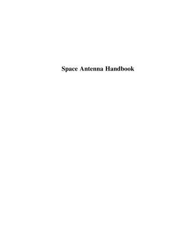 خرید و دانلود نسخه کامل کتاب Space Antenna Handbook