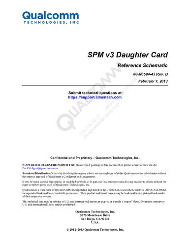 خرید و دانلود نسخه کامل کتاب System Power Module (SPM) v3 Daughter Card