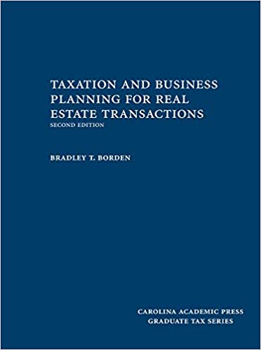 خرید و دانلود نسخه کامل کتاب Taxation and Business Planning for Real Estate Transactions (2nd Edition) – + Convereted Pdf