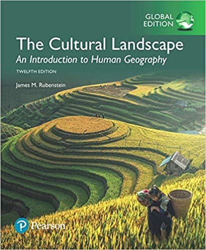 خرید و دانلود نسخه کامل کتاب The Cultural Landscape: An Introduction to Human Geography, Global Edition 12th Edition