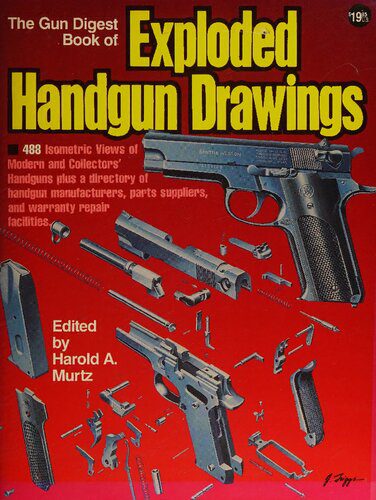 خرید و دانلود نسخه کامل کتاب The Gun Digest Book of Exploded Handgun Drawings