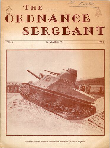 خرید و دانلود نسخه کامل کتاب The Ordnance Sergeant Volume 2 Number 5