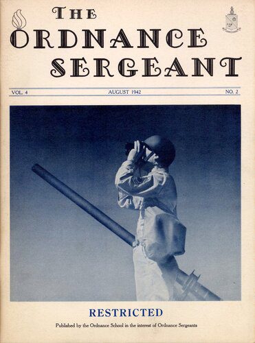خرید و دانلود نسخه کامل کتاب The Ordnance Sergeant Volume 4 Number 2
