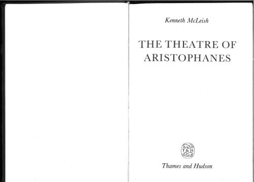 خرید و دانلود نسخه کامل کتاب The Theatre of Aristophanes