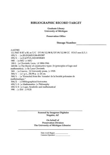 خرید و دانلود نسخه کامل کتاب The theory of constructive types