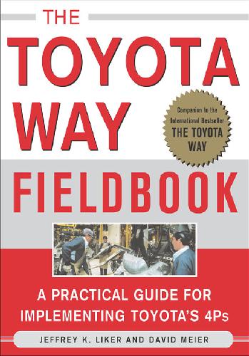 خرید و دانلود نسخه کامل کتاب The Toyota Way Fieldbook