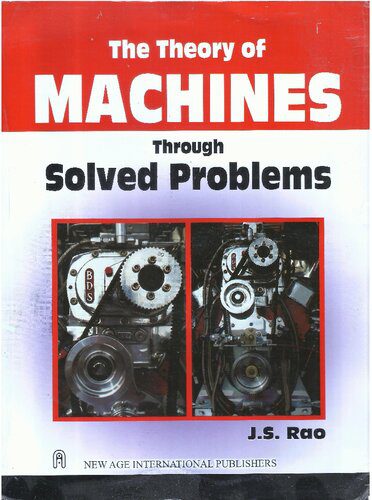 خرید و دانلود نسخه کامل کتاب Theory of Machines Through Solved Problems