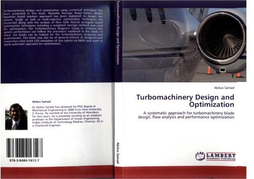خرید و دانلود نسخه کامل کتاب Turbomachinery Design and Optimization: A systematic approach for turbomachinery blade design, flow analysis and performance optimization